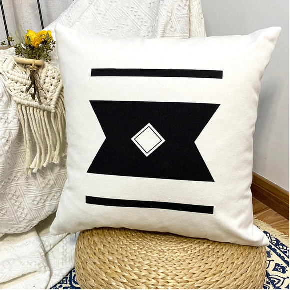 Abstract Bohemian Pattern Pillow Cover - Picture 1 of 7
